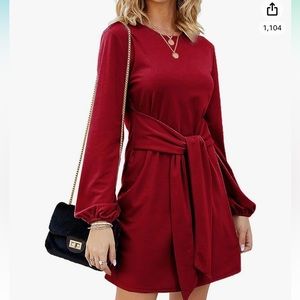 Red Tunic Dress
